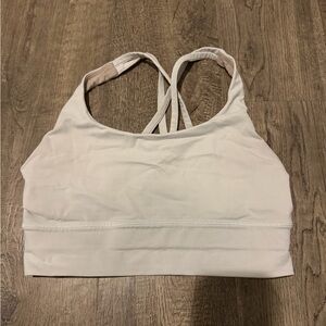 Lululemon Athletica White Sports Bra